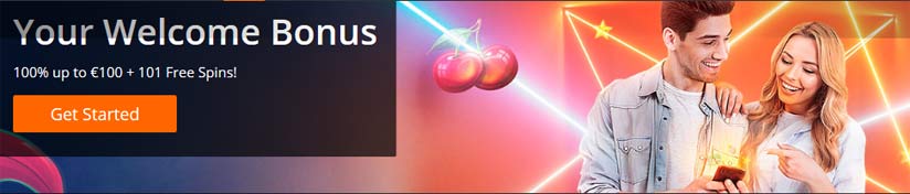 100% casino bonus