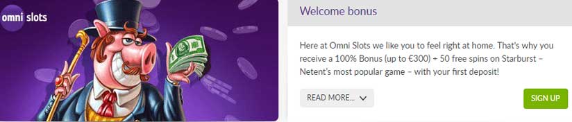 100% casino bonus